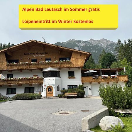 W6 Haus Ganghofer Lägenhet Leutasch Exteriör bild